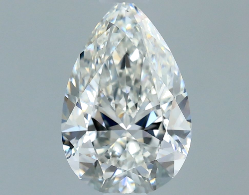 0.71 carat G-VS1 Natūralus Pear Deimantas (1)