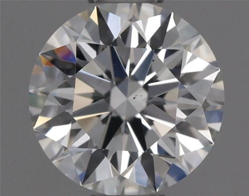 0.55 carat F-SI1 Excellent cut Natūralus Round Deimantas (1)
