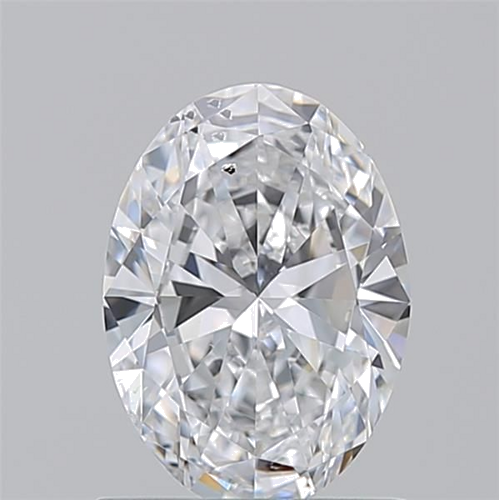1.01 carat D-SI2 Natūralus Oval Deimantas (1)