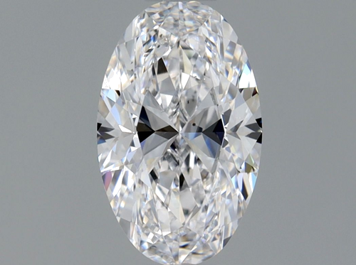 0.7 carat D-SI1 Natūralus Oval Deimantas (1)