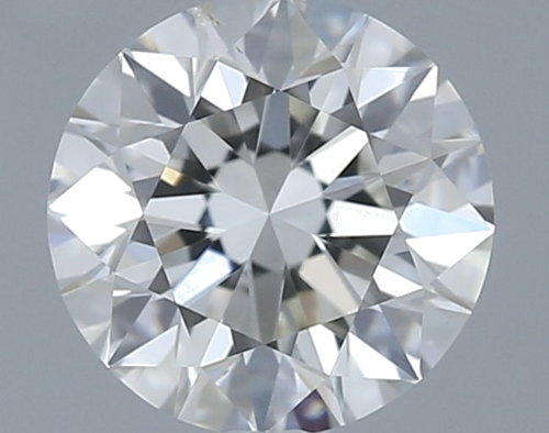 0.46 carat I-SI1 Excellent cut Natūralus Round Deimantas (1)