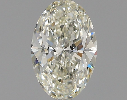 0.71 carat K-VVS1 Natūralus Oval Deimantas (1)