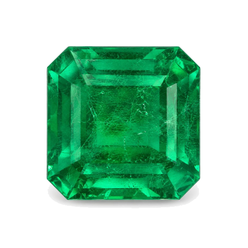 5.74 carat GREEN STEP cut Emerald Smaragdas (1)