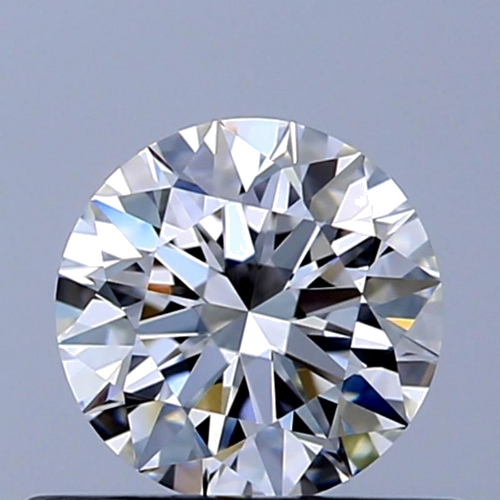 0.51 carat F-VVS2 Excellent cut Natūralus Round Deimantas (1)