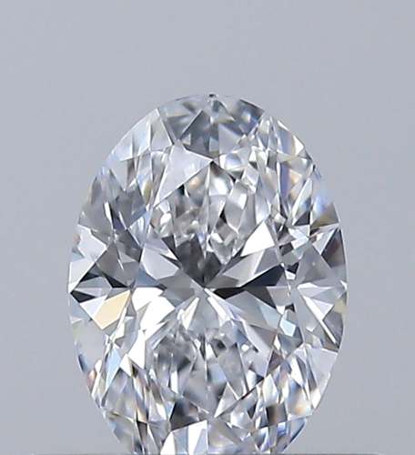 0.4 carat D-VS2 Natūralus Oval Deimantas (1)