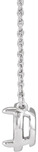 Pakabukas „Claw-Prong Solitaire Bezel-Style“ 925 Sidabro Oval 8mm x 6mm (2)