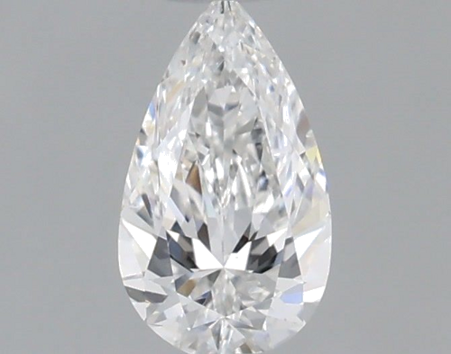 0.31 carat E-VS2 Natūralus Pear Deimantas (1)