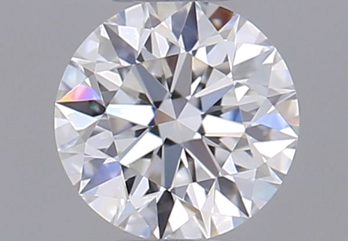 0.34 carat F-VVS2 Excellent cut Natūralus Round Deimantas (1)