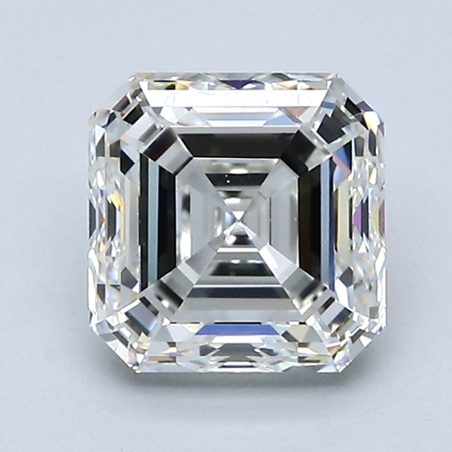 2.01 carat I-VS1 Natūralus Asscher Deimantas (1)