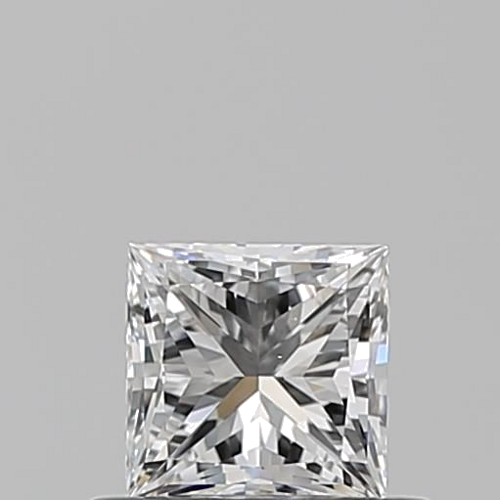 0.52 carat F-VS2 Natūralus Princess Deimantas (1)