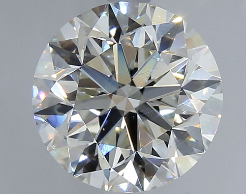 3.0 carat J-VS2 Very Good cut Natūralus Round Deimantas (1)