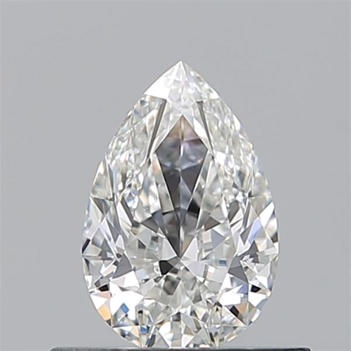 0.5 carat H-VVS2 Natūralus Pear Deimantas (1)