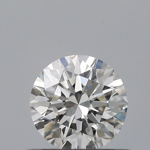 0.43 carat F-VVS1 Excellent cut Natūralus Round Deimantas (1)