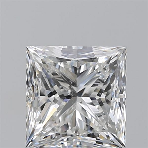 2.5 carat F-SI2 Natūralus Princess Deimantas (1)