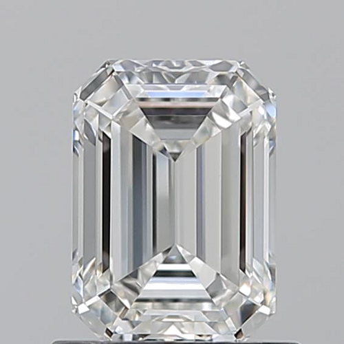 1.01 carat H-VVS2 Natūralus Emerald Deimantas (1)