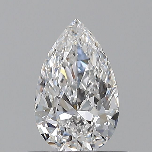 0.43 carat D-VVS2 Natūralus Pear Deimantas (1)