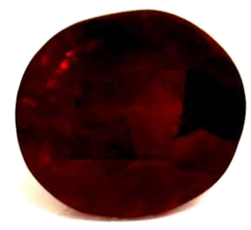 0.63 carat RED Oval Rubinas (1)