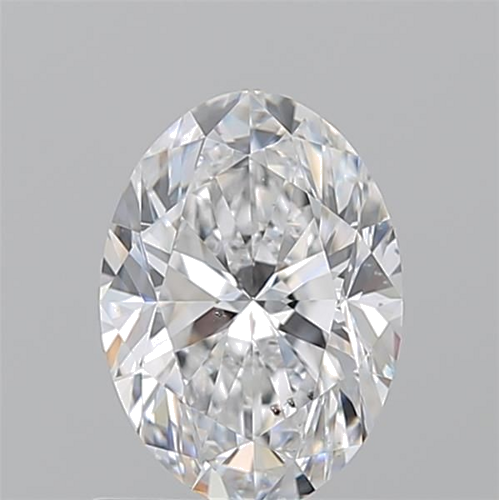 1.01 carat D-SI1 Natūralus Oval Deimantas (1)