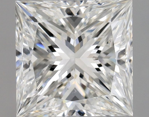 1.0 carat G-SI1 Natūralus Princess Deimantas (1)