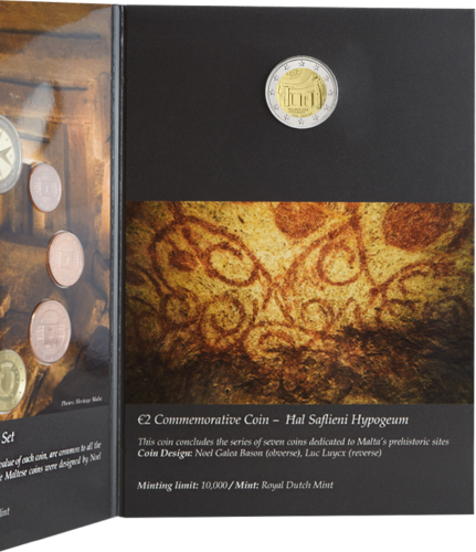 2022 Malta Euro Coins BU Set (8)