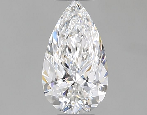 0.4 carat E-VS1 Natūralus Pear Deimantas (1)