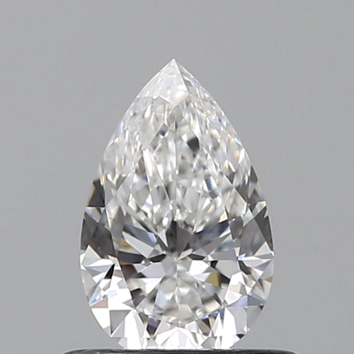 0.5 carat E-SI1 Natūralus Pear Deimantas (1)