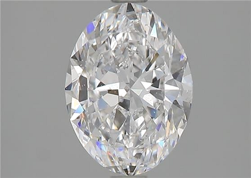 1.51 carat D-SI1 Natūralus Oval Deimantas (1)