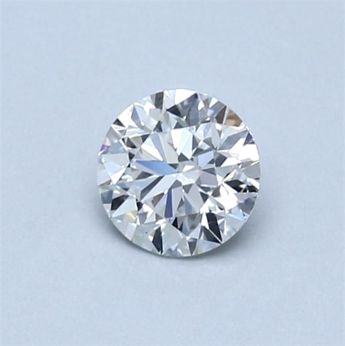 0.46 carat E-VVS2 Excellent cut Natūralus Round Deimantas (1)
