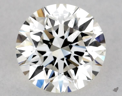 0.61 carat I-VS2 Excellent cut Natūralus Round Deimantas (1)