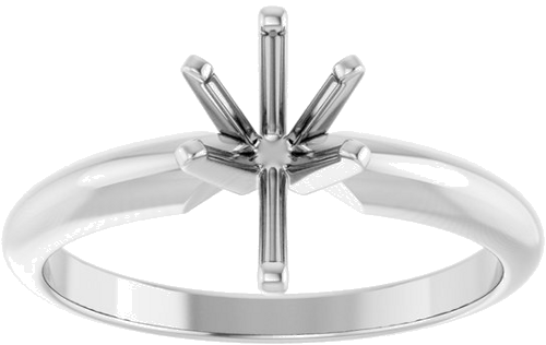 Sužadėtuvių Žiedas „Solitaire“ 585 Baltojo Aukso Pear Shape 8.5mm x 5mm (3)