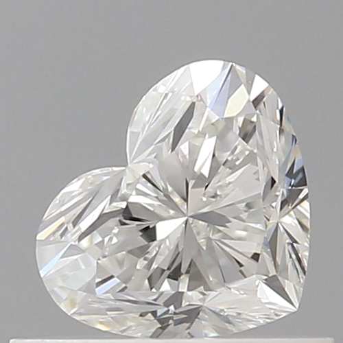 0.51 carat G-VVS1 Natūralus Heart Deimantas (1)
