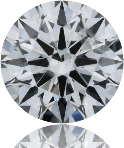 0.57 carat I-SI2 Excellent cut Natūralus Round Deimantas (1)