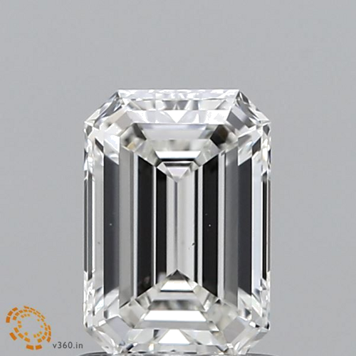 1.03 carat G-VS1 Natūralus Emerald Deimantas (1)