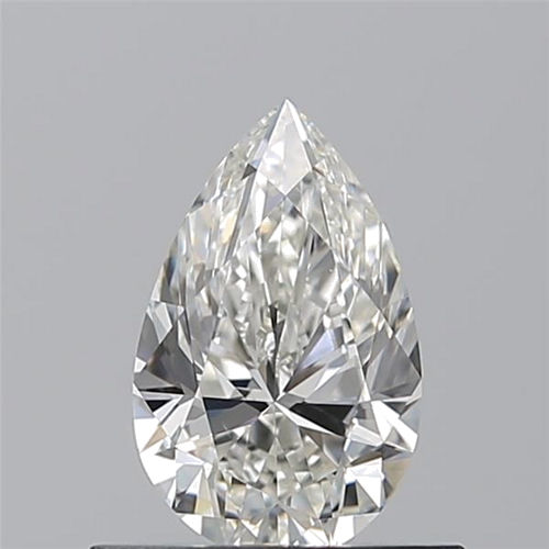 0.58 carat H-VS2 Natūralus Pear Deimantas (1)