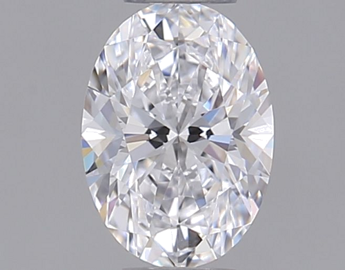 0.34 carat D-VVS1 Natūralus Oval Deimantas (1)