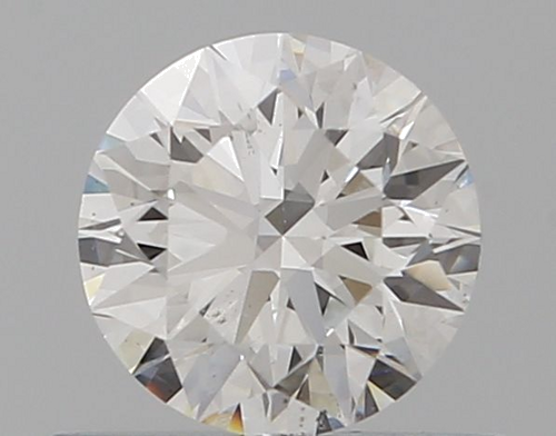 0.52 carat F-SI1 Excellent cut Natūralus Round Deimantas (1)