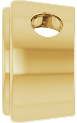 Pakabukas „Bezel-Set Solitaire“ 14k yellow gold Round 7.4mm (3)