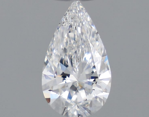 0.4 carat E-SI1 Natūralus Pear Deimantas (1)