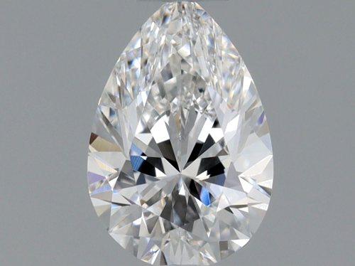 0.38 carat E-VS1 Natūralus Pear Deimantas (1)
