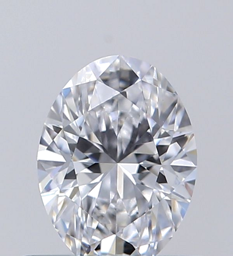 0.5 carat D-VS1 Natūralus Oval Deimantas (1)