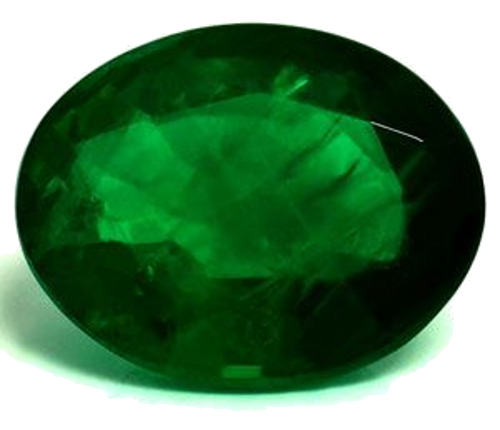 1.79 carat GREEN Oval Smaragdas (1)