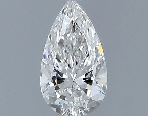 0.32 carat G-VVS2 Natūralus Pear Deimantas (1)