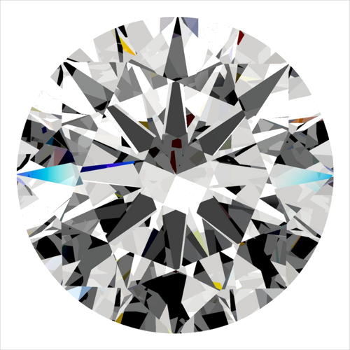 0.31 carat D-VVS1 Excellent cut Natūralus Round Deimantas (1)