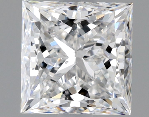 0.7 carat D-SI1 Natūralus Princess Deimantas (1)