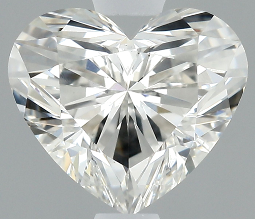 1.0 carat H-SI1 Natūralus Heart Deimantas (1)