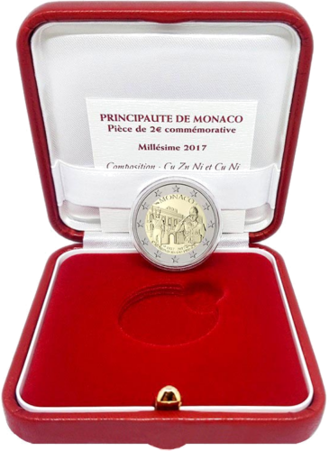 2017 Monakas Princo Karabinieriai 2 eurų moneta (2)