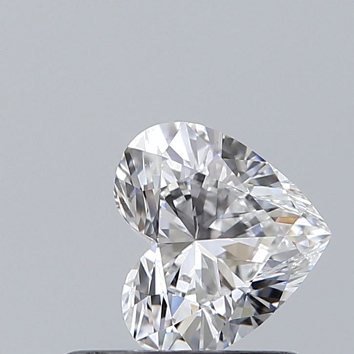 0.61 carat D-VS2 Natūralus Heart Deimantas (1)