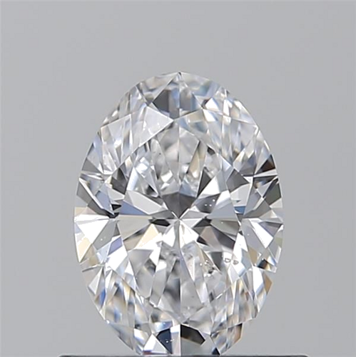 0.7 carat D-SI1 Natūralus Oval Deimantas (1)