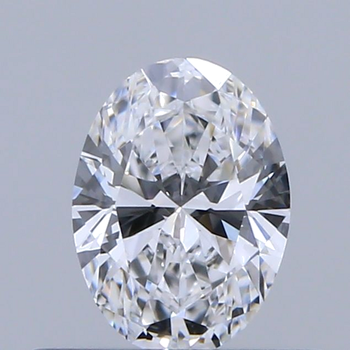 0.34 carat D-VVS1 Natūralus Oval Deimantas (1)