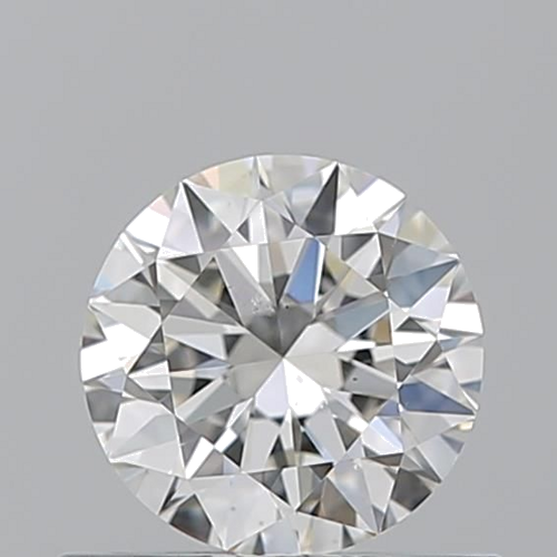 0.6 carat I-SI1 Excellent cut Natūralus Round Deimantas (1)